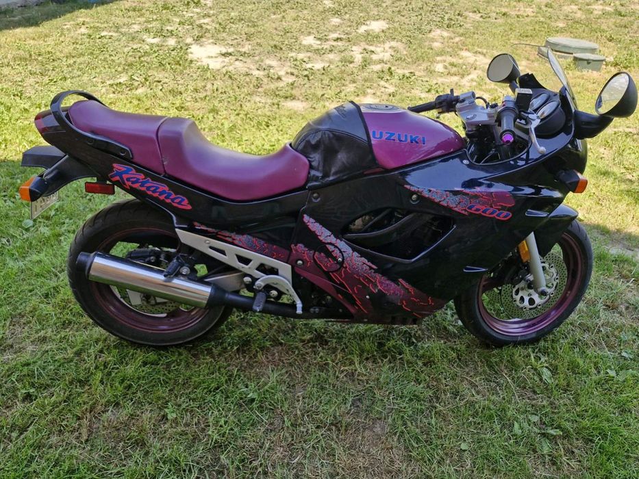 Motocykl suzuki katana