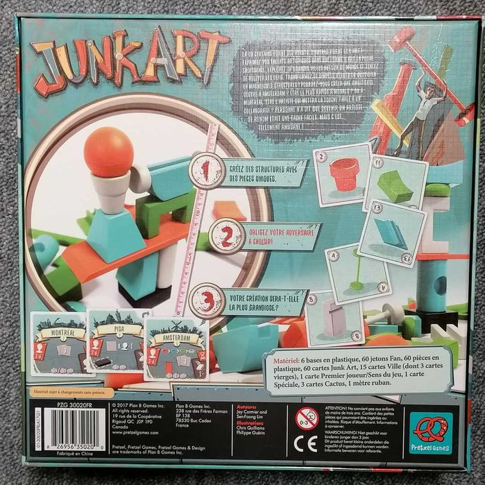 Junk Art (FR) - jogo de tabuleiro