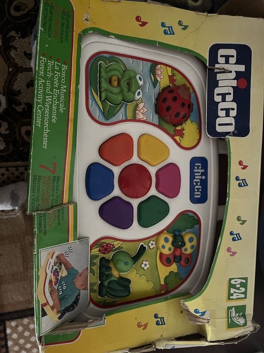Іграшки дитячі іграшка chicco дзига лабіринт монтессорі