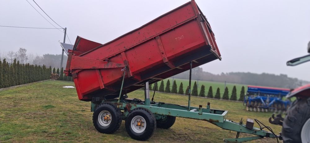 Przyczepa wywrotka tandem skorupa