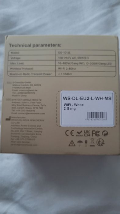 10x Tuya i Moes wifi smart light switch N - solo i dual