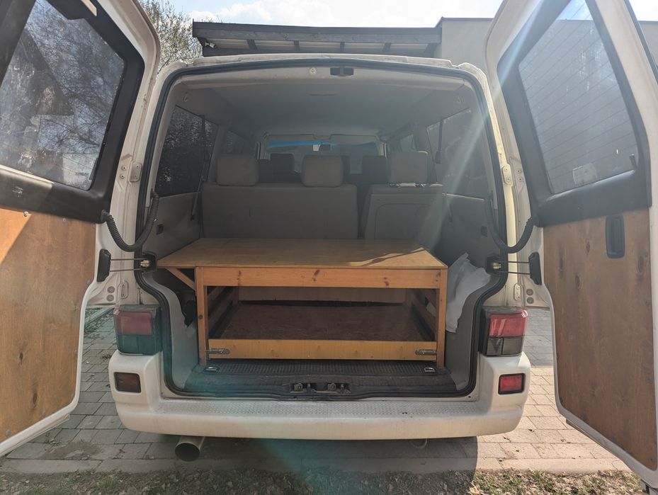 vw t4 benzyna kamper klimatyzacja