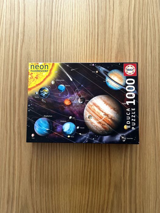 Puzzle Educa 1000 Peças - Sist Solar - Completo