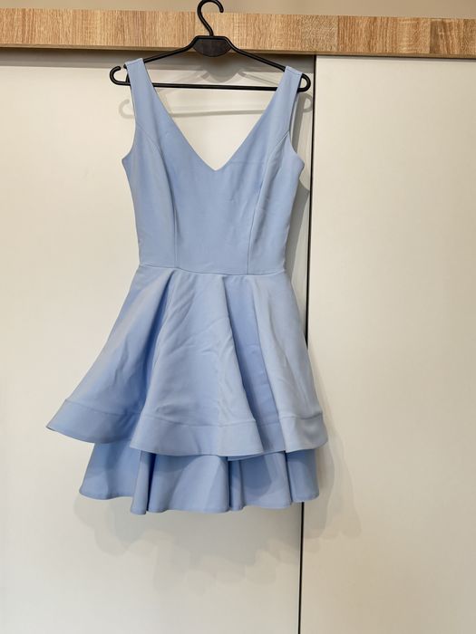 Sukienka baby blue koktajlowa