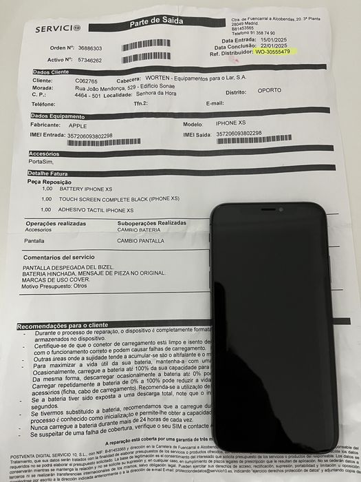 Vendo telefone (Iphone xs)