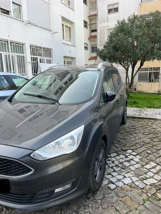 Ford grand c-max 2019 1.0 125cv gasolina motor danificado.