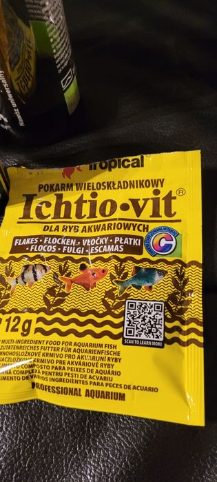 Chemia oraz pokarm do akwarium