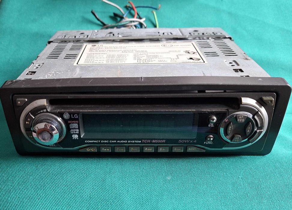 Rádio MP3 vintage, LG, TCH-M550R, 4x50W
