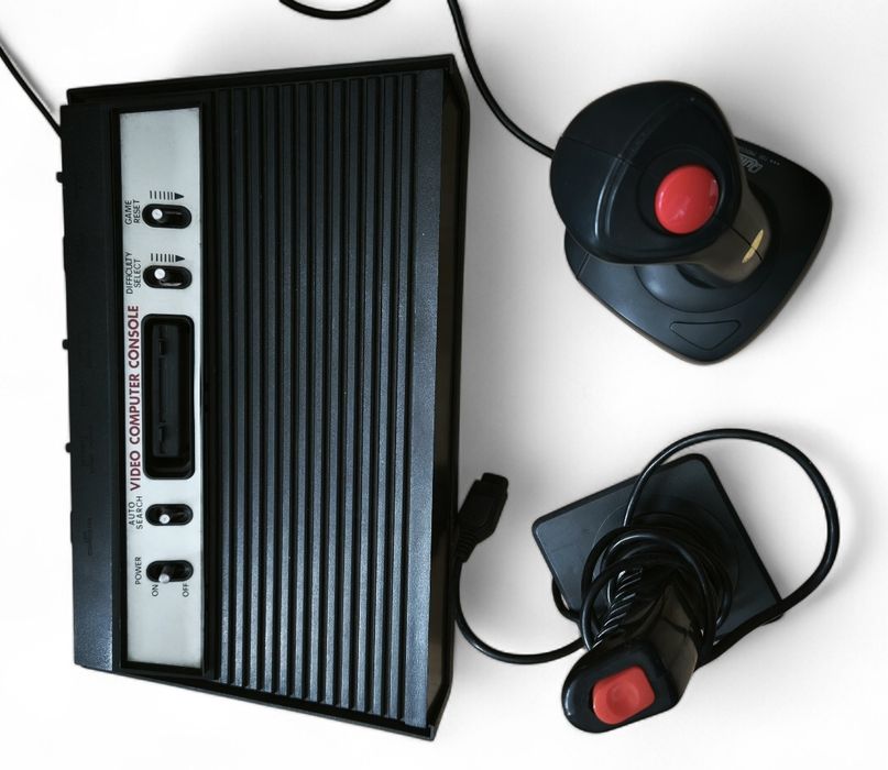 Retro konsola Tele-Mes – klon Atari 2600 | komplet | działa | lata 80 ...
