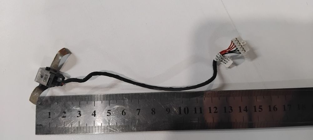 Гніздо з кабелем для Asus X550vc R510vc шлейф живлення роз'єм cable dc