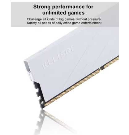 4X 8GB Kllisre Memória DDR4 8GB 3200 MHz DIMM