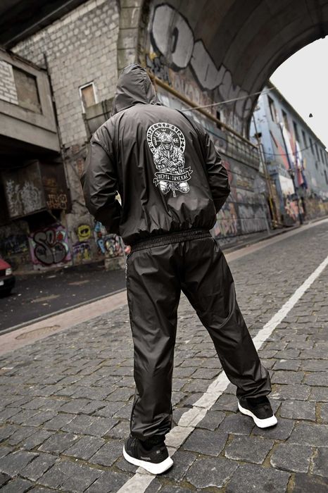 Мілітарі спортивний костюм Руни “Смерть зачекає” Чорний Без передоплат