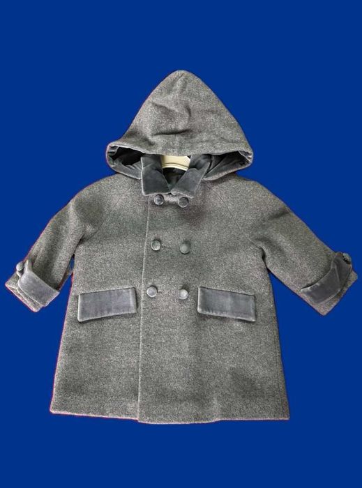 Casaco menina cinzento