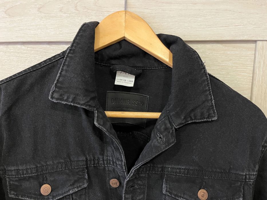 Джинсова куртка Zara оригінал розмір 152