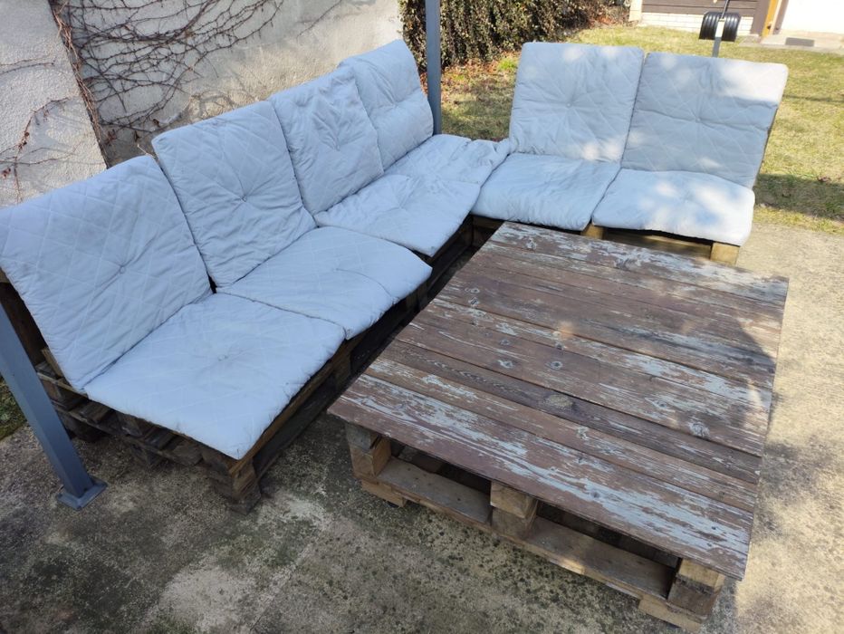 Meble ogrodowe z palet