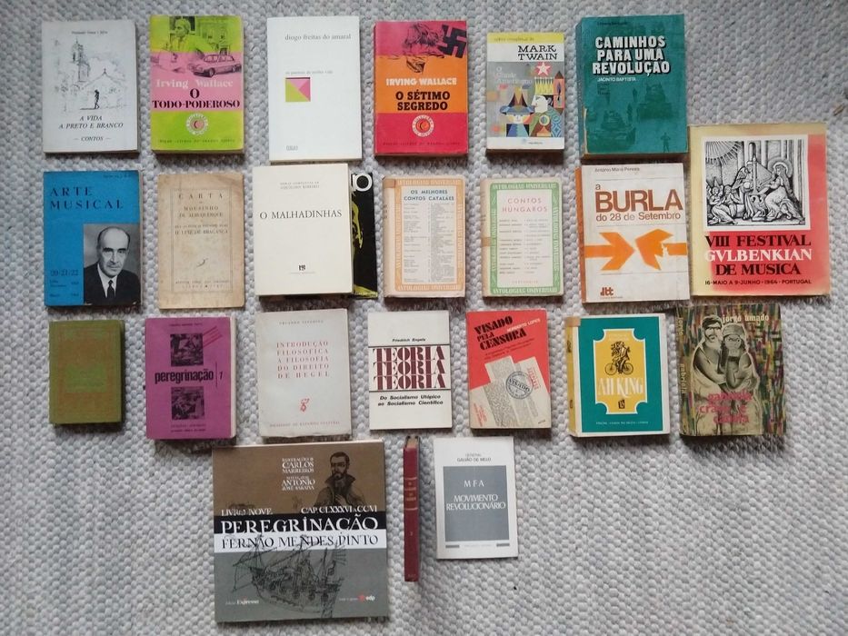 Editoras e LIVROS Já Não Editados e Publicados