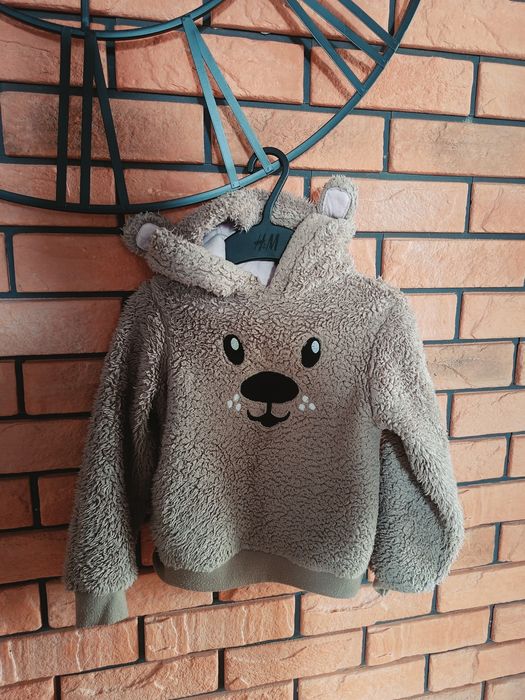 Super mięciutka bluza miś, rozm.116