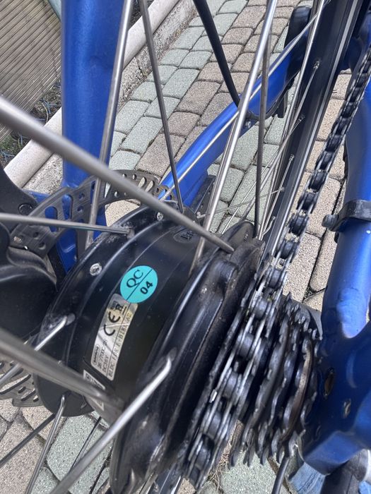 Rower miejski elektryczny