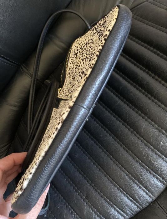 Fossil кожанная сумка