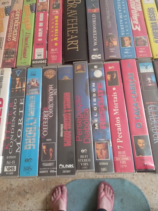 VHS nostalgia do passado