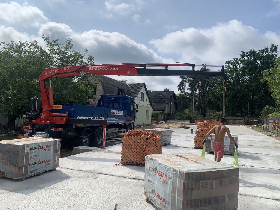 Послуги Кран Манипулятора Услуги ЖБ кольца