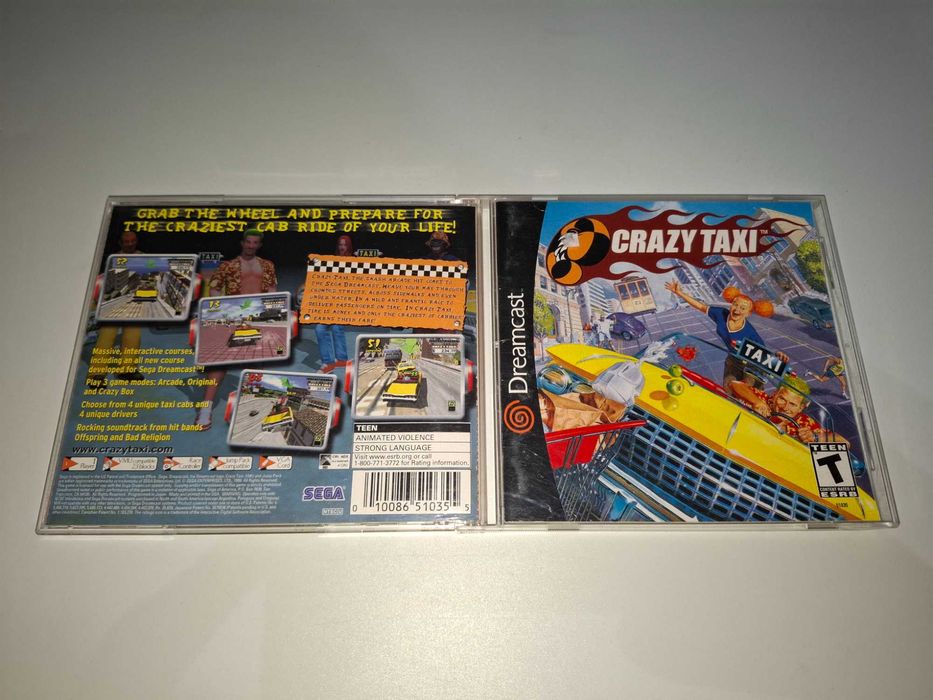 Crazy Taxi [NTSC-U] Sega Dreamcast DC