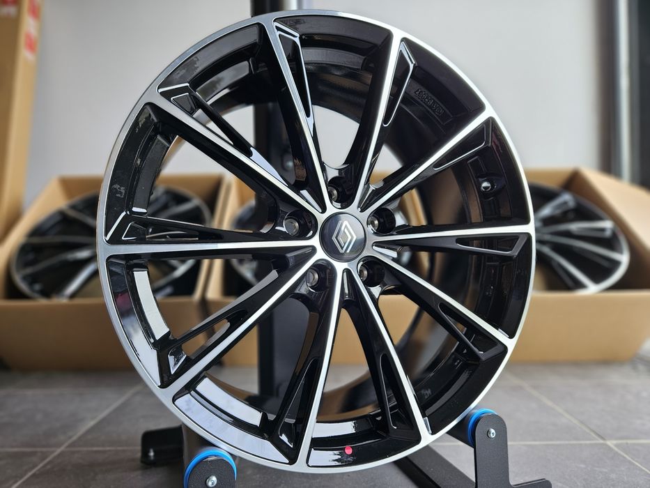 Renault 17 " Czarne Nowe 5x114,3 Megane Talisman Laguna Koleos Scenic