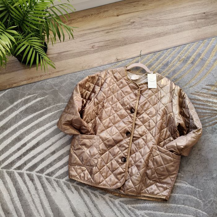 Nowa z metką kurtka wiosenna pikowana rozmiar uniwersalny