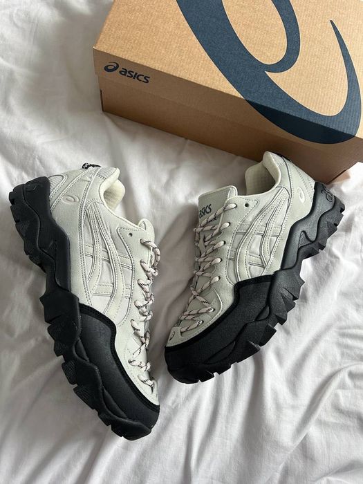 37-45 р кросівки ASICS Gel-Pickax white black