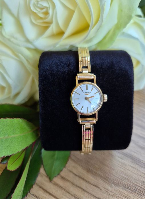 Prześliczny stary zegarek mechaniczny Longines vintage