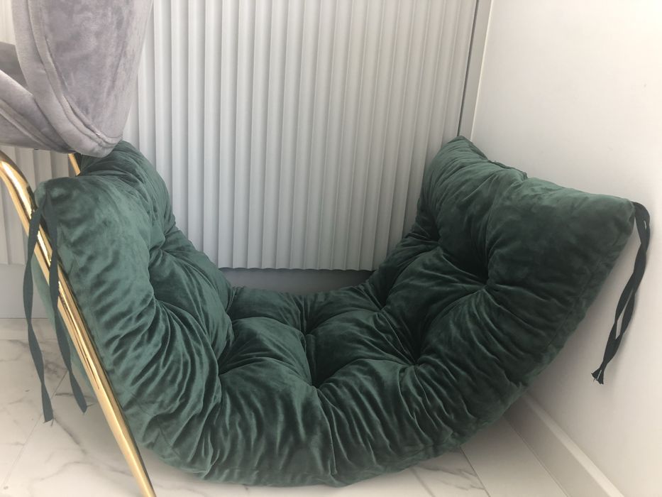 Poduszka welurowa do bujaka montessori 125 x 65 kolory