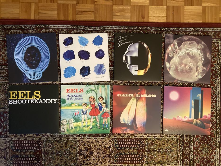 Discos de vinil em bom estado