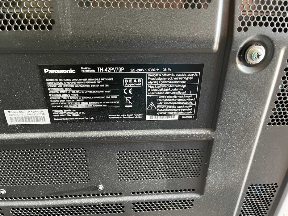 telewizor plazmowy 42`