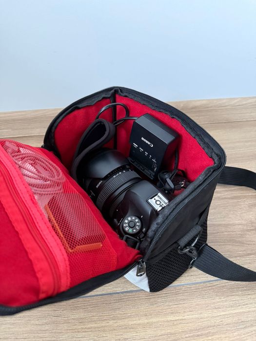 Canon EOS 6D + obiektyw + lampy