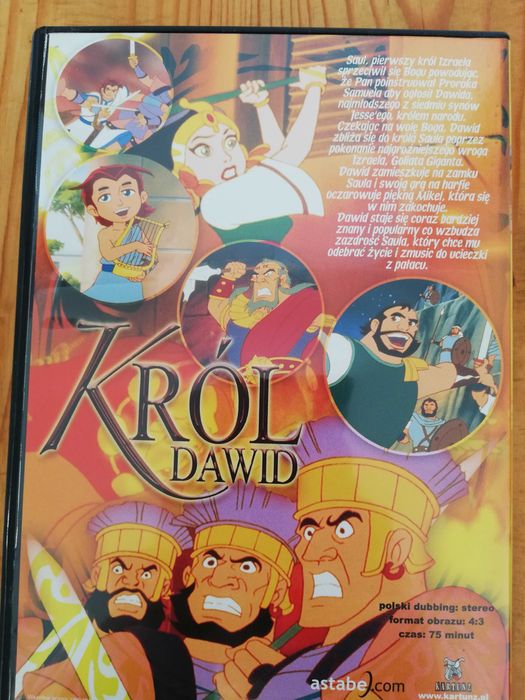 Film VCD - Król David- polski dubbing