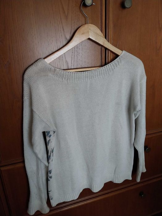 Camisola oversize, onça pintada, felinos, em muito bom estado