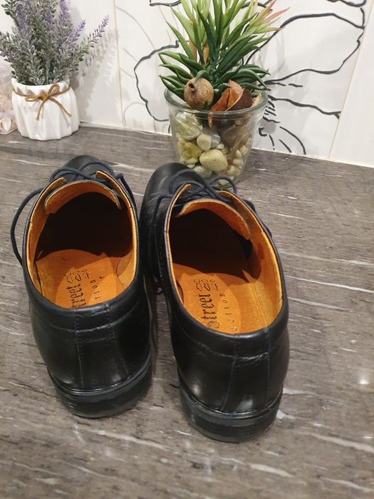 Eleganckie skórzane buty wizytowe dla chłopca, pierwsza komunia