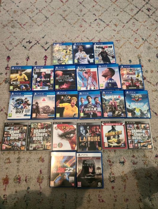 Playstation 4 com óculos vr, Pistola e 37 jogos