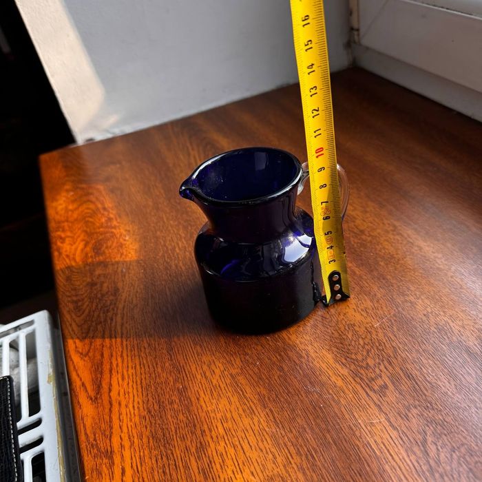 Dzbanek miniatura Horbowy kolorowe szkło PRL