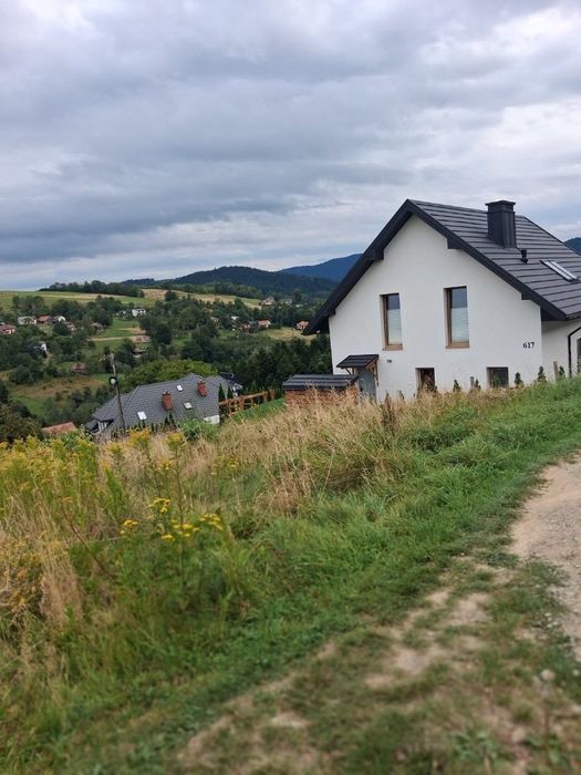 Działka widokowa 10A, Mystków, Kamionka Wielka, Nowy Sącz. - Więcej
