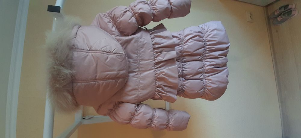 Детское пальто (пуховик)