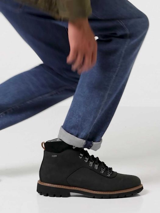 Кожаные водонепроницаемые ботинки CLARKS  43 - 44р. GORE-TEX Оригинал!