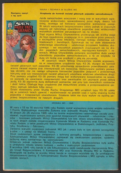 Kapitan Żbik - Granatowa Cortina - 1978 - J. Wróblewski , W. Krupka
