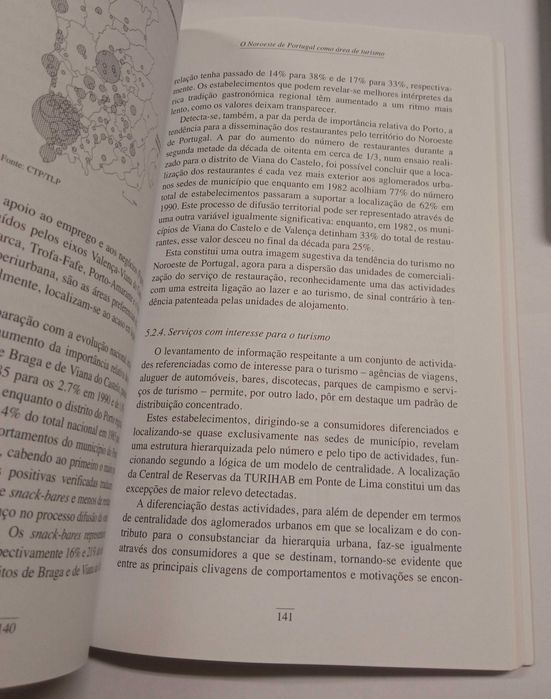 Espaços de lazer e de turismo no Noroeste de Portugal, de L. Martins
