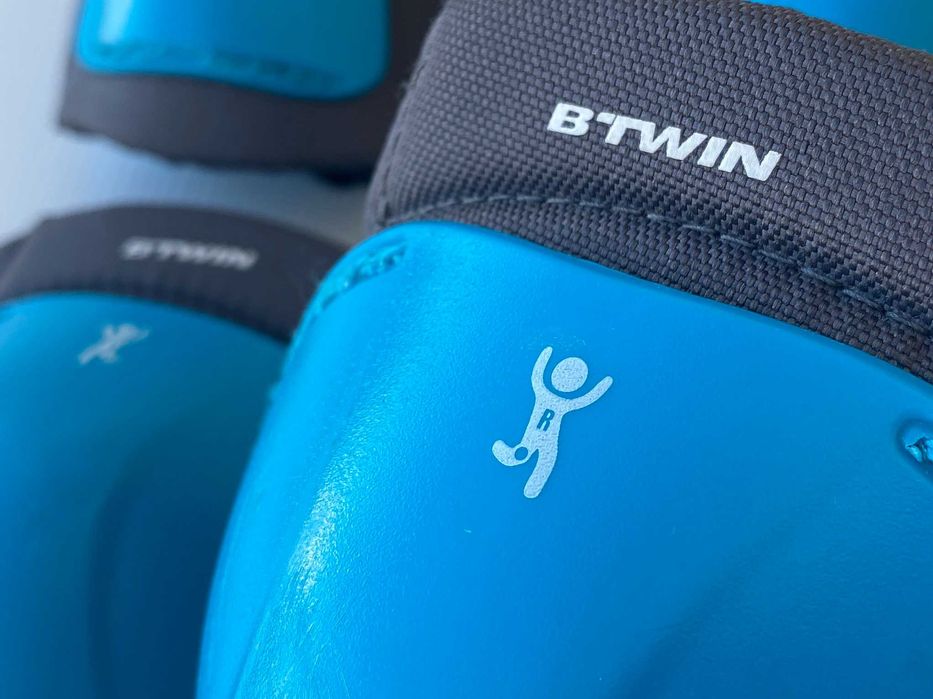 Proteções de bicicleta, patins, trotinete e skate para criança