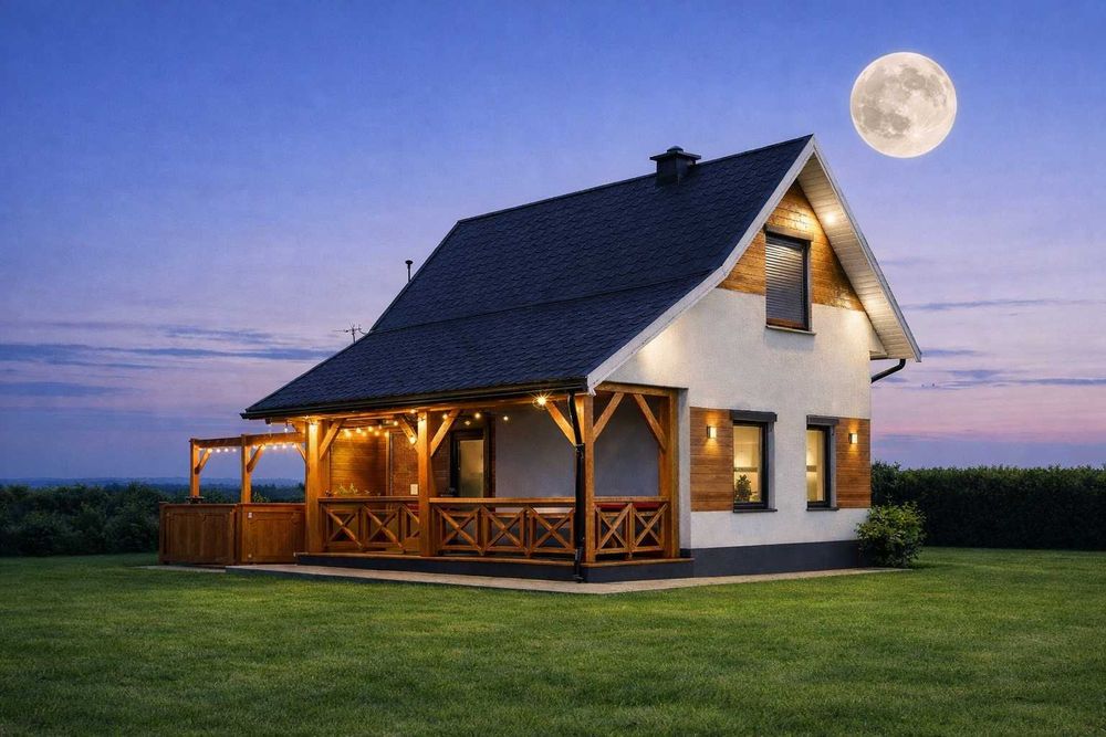 Domek Letniskowy z widokiem na Zalew Jacuzzi -na Roztoczu cisza spokój