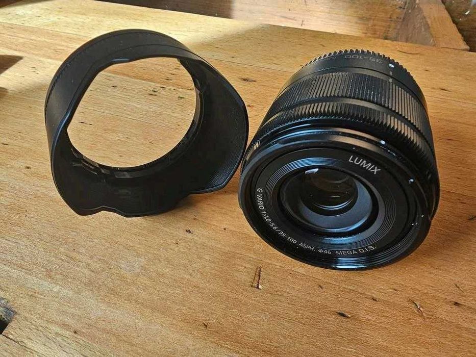Panasonic Lumix GX80/GX85 (com 2 objetivas e vários acessórios)