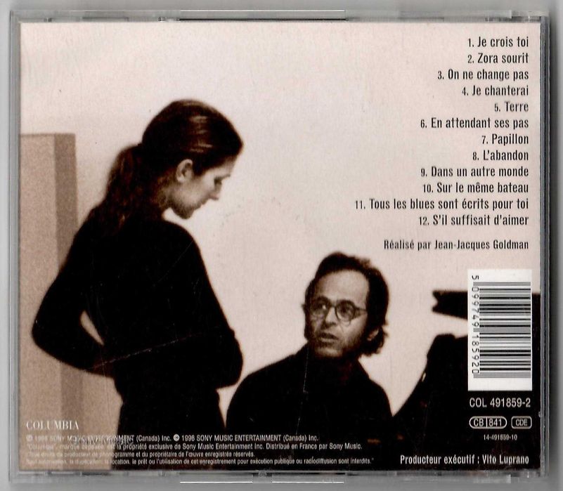 Celine Dion - S'Il Suffisait D'Aimer [CD] [EU]
