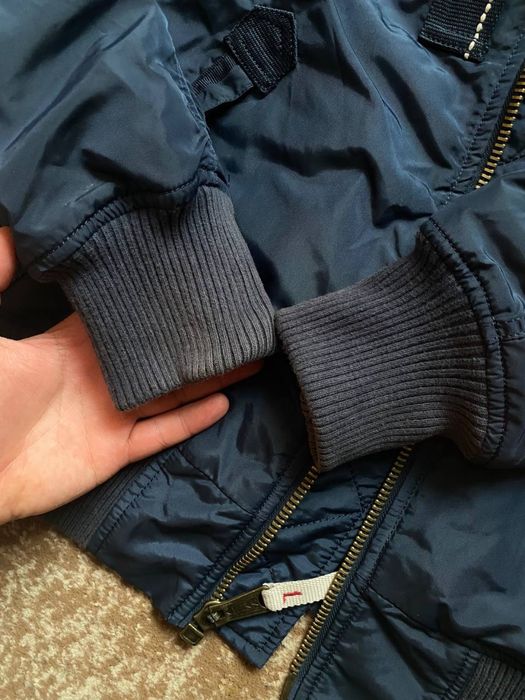 Бомбер Alpha Idustries MA-1 CWU 45 з натуральним хутром Injector III