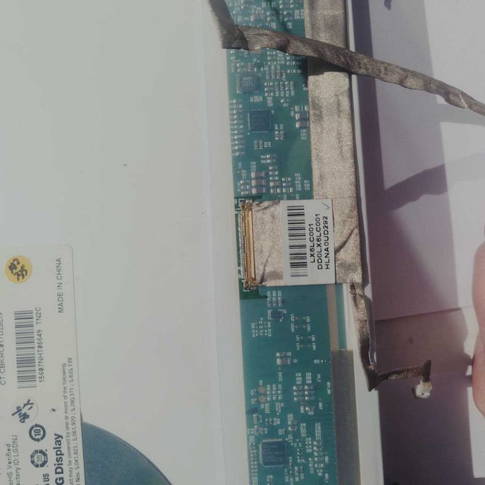 Матрицы для ноутбуков HP Pavilion dv6, LP156WH2-TLQB, LTN154X3-L01